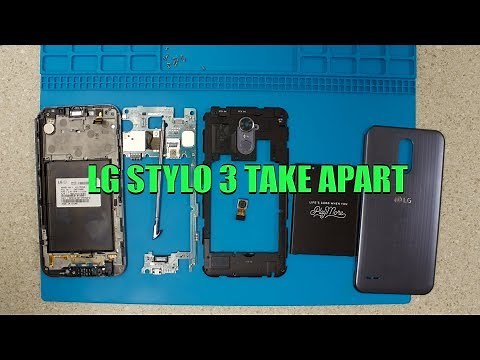 LG Stylo 3 Plus - How To Take Apart - Screen Repair - LCD