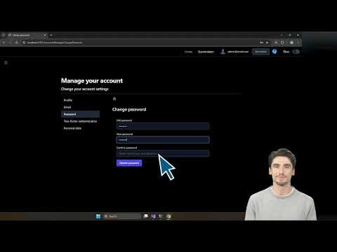 Wie man sein Kennwort im Benutzerprofil aktualisiert