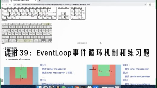 课时39：EventLoop事件循环机制和练习题