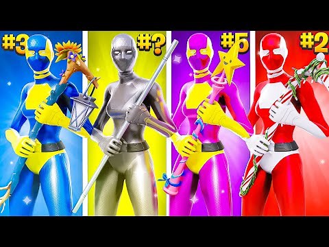 20 COMBOS de SKINS TRYHARD avec LE SKIN SUPERHEROS !