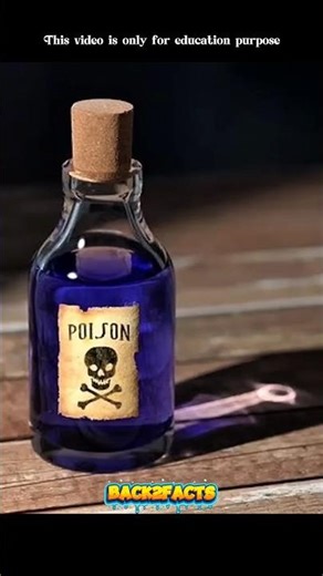 Duniya ka Sabse Khatarnak Poison 😲 #facts #shorts