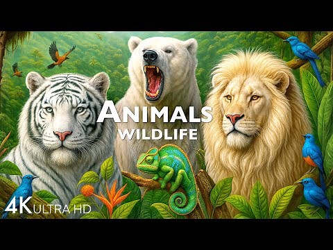 ANIMAL WILDLIFE DISCOVERY | 60FPS 4K ULTRA HD #4K #ANIMALS