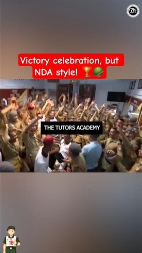 Victory celebration, but NDA style! 🏆🪖#nda2026 #feedshorts #trending #cadetlife #passingoutparade