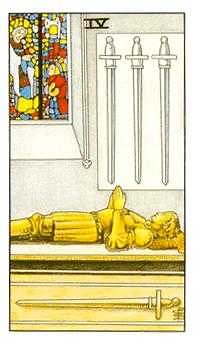 Four of Swords Tarot Card Meanings