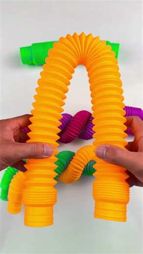 Relaxing and Creating Style ASMR Sound POP-TUBE #asmr #satisfyingvideos #relaxing #oddasmr #poptubes