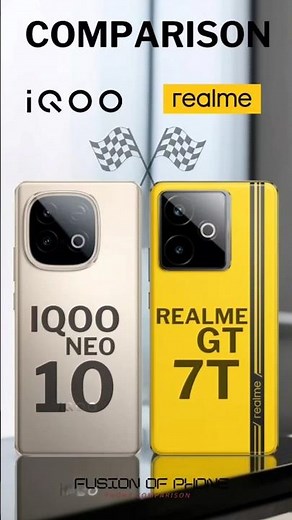Realme GT 7T vs iQOO NEO 10 ⚡ Flagship Killer Showdown!