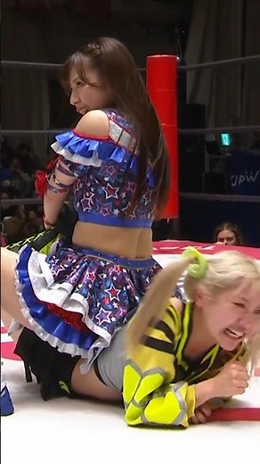 【女子プロレス】サソリ固め / 荒井優希【長い脚と豊かな表情が映える華の関節技！】
