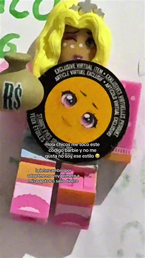 Trading Barbie for Adopt Me in Roblox