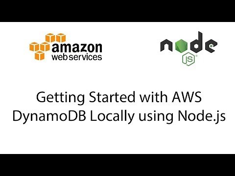 Getting Started with Amazon Web Services (AWS) DynamoDB Locally using Node.js