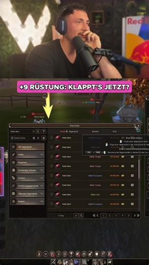 RÜSTUNG 9! Klappt's jetzt?! #gaming #metin2 #twitchstreamer #gamingclips #elveron #pserver