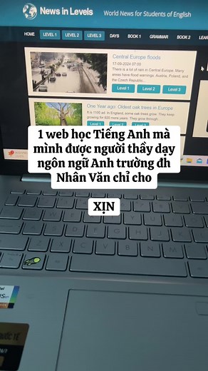 Cách học tiếng Anh hiệu quả qua web