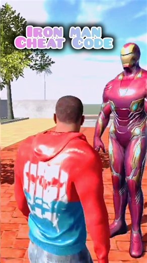Iron Man Cheat Code 🔥 in IBD3D #shorts #indianbikedriving3d