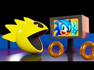 PACMAN 3D ESCAPES IMPOSSIBLE MAZE… Then TRANSFORMS into SONIC?! 😱🔥
