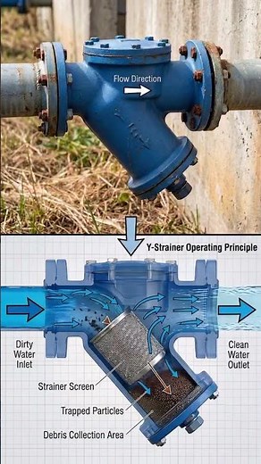 boiler parts y-strainer #boilerrepair #boiler #boilerinstallation #YStrainer #Strainer