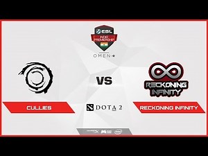 DOTA 2|Reckoning Infinity vs Cullies| ESL India Premiership 2018 | Summer Season | May | Day 47