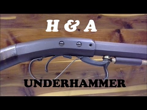 Muzzle Loading Black Powder Underhammer Rifle 54 Cal.