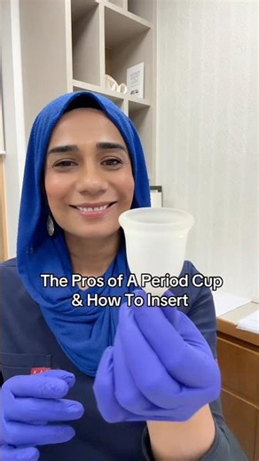The pros of a period cup and how to insert one. *for education purposes only NOT product promotion*
