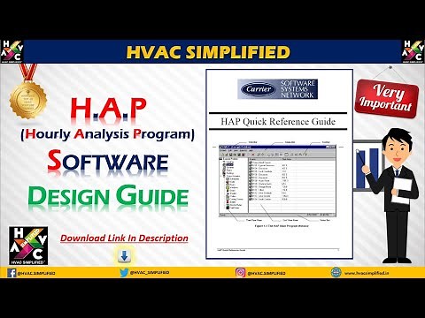HAP Software Design Guide - Carrier's Hourly Analysis Program #HAPSoftware #carrierHAP #HAP