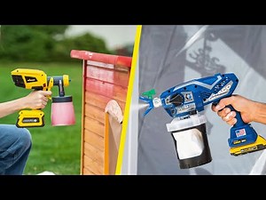 7 Best Cordless Paint Sprayer - Graco, Wagner, Sun Joe, Worx