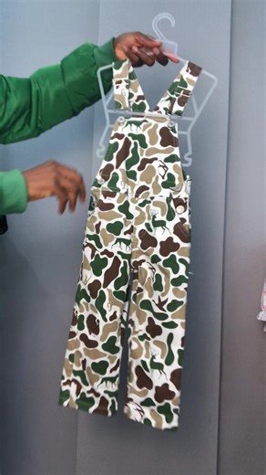 Your little hunter is ready for action! 🦌 These camo deer hunting overalls are the ultimate all-in-one adventure suit. Durable denim, functional camo, and totally adorable. Ready for the great outdoors! 🌲 #DeerHunting #KidsOveralls #TikTokShopBlackFriday #CamoKids #HuntingClothes