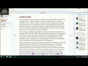 Reading Text With Gazepoint GP3 HD Eye Tracker
