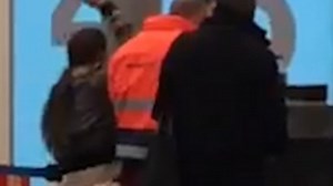 Raging passenger slaps Stansted employee
