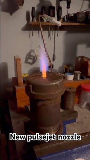 Homemade Fuel Injection Nozzle Test – Pulse Jet ROARS to Life!