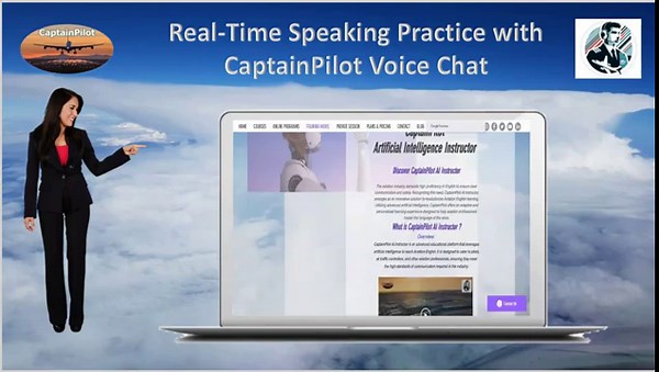 Real-Time Speaking Practice with CaptainPilot Voice Chat