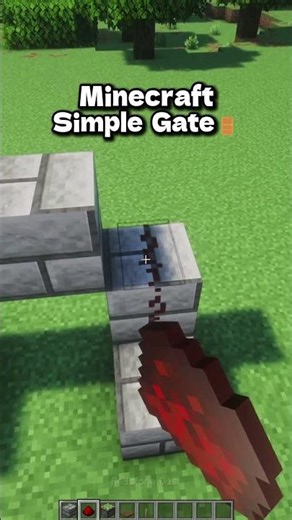 Minecraft Simple Gate🚪