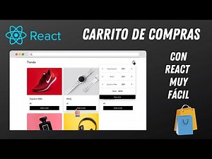 Carrito de compras BÁSICO con React | Práctica