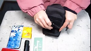 Tactical Molle Utility Pouch Cell Phone Pouch, Waist Bag Belt Pouch for Men, EDC Bag Gadget Organizer Vest Pack Purse Mobile Phone Case Hunting Compact Bag for Runing