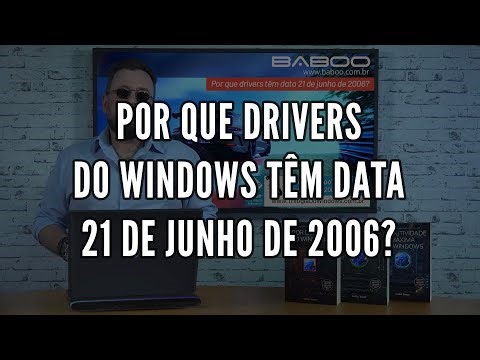 Why do Windows drivers have a date of June 21, 2006?