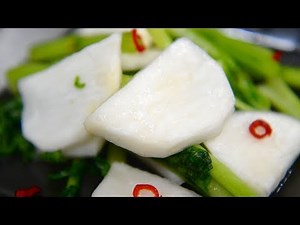 How to make lightly pickled turnips