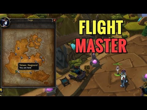 Telaar Flight Master Location (WoW TBC)