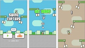 Swing Copters for iPhone and iPad now available