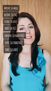 Pronume posesive Curs de limba germană Învață germană online / Deutschkurs #limbagermana #germana #germanacuroxy #romaniingermania #germanaonline #lernedeutsch #deutschkurs #deutscheSprache #germanlanguage #rumänisch #rumänischesprache | Germană cu Roxy