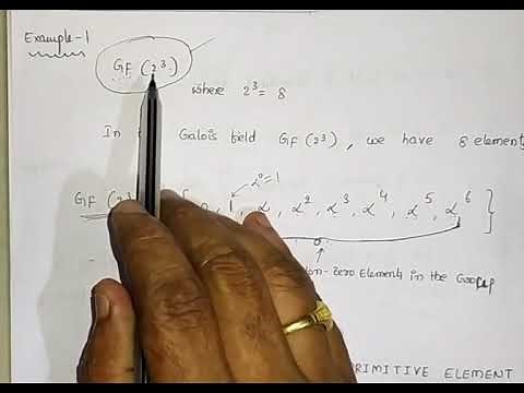 Galois Fields Lecture-1