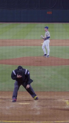 Umpire showin' us that booty work🤔 #savannahbananas #baseball #umpire #funny #dance #mlb | The Savannah Bananas