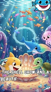 218K views · 1.9K reactions | Baby Sharko and friends saw a Mystery Sea Shell Inside the deep Sea #babyshark #babysharkdoodoo #reel #reelfacebook #cartoon #animation | A2ZforKids | Facebook