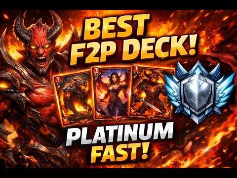 BEST Inferno F2P Deck – FAST Platinum Climb! 🔥 | Might & Magic Fates TCG