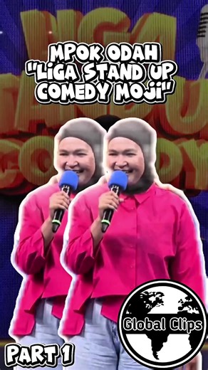 Lawakan Mpok Odah Bikin Juri Ngakak: Stand Up Comedy!