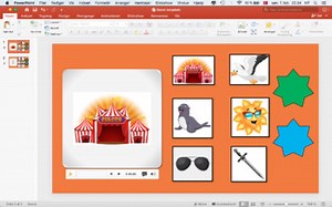 Powerpoint Dice game template