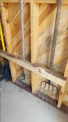 Great way to store your garden tools, #shorts