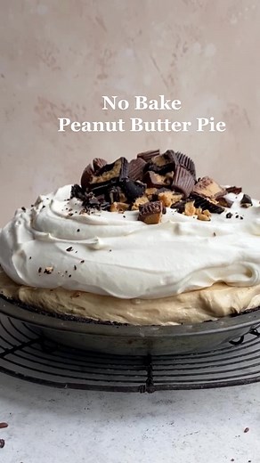 Delicious No Bake Peanut Butter Pie Recipe