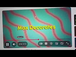 Max & Ruby Max Decorates Title Card! (2017!)