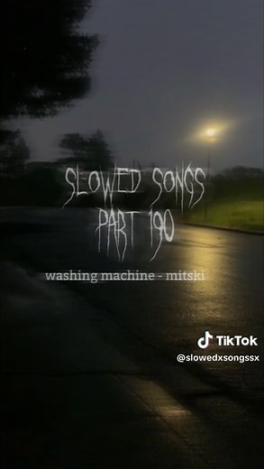 ig: aleemp05 #slowledsong #slowedandreverb #washingmachine #mitski | washing machine heart