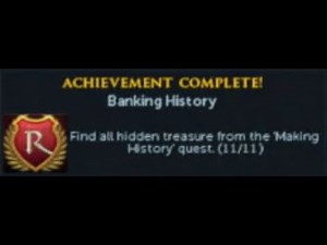 Master Quest Cape: Banking History