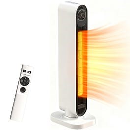 HOMCOM Ceramic Electric Heater 2000W Fan Space Heater - White