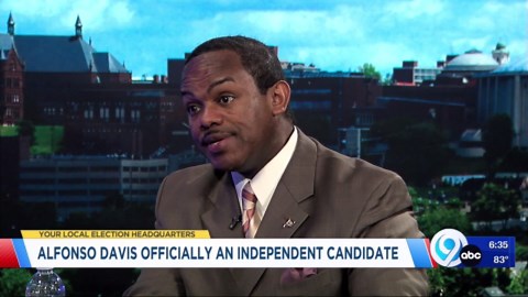 Alfonso Davis joins Syracuse mayoral race as independent