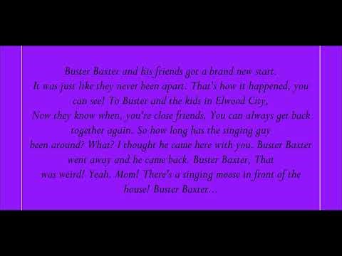 The Ballad Of Buster Baxter, Arthur's House Lyrics